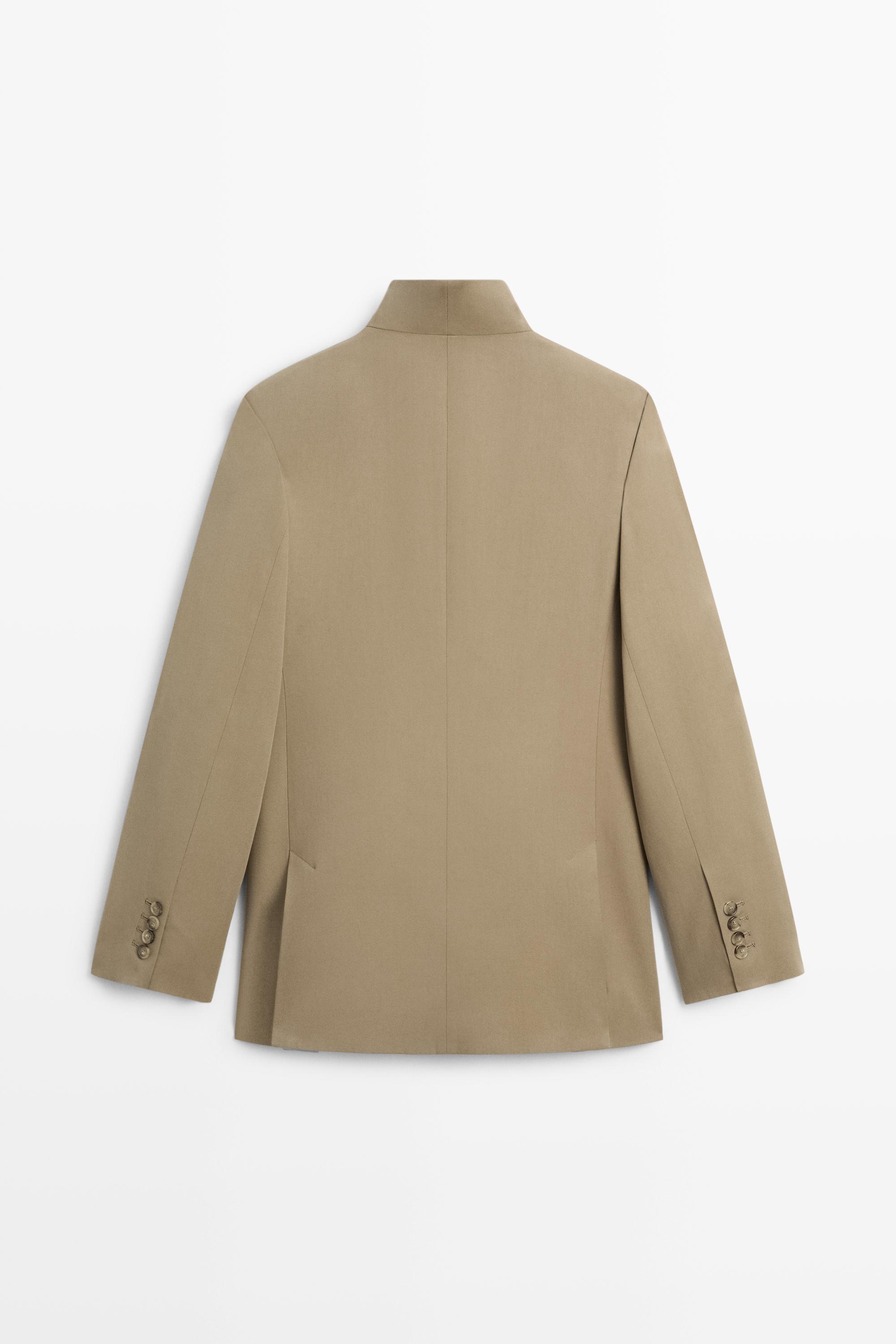 Veste col montant
